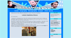 Desktop Screenshot of dominickeating.com